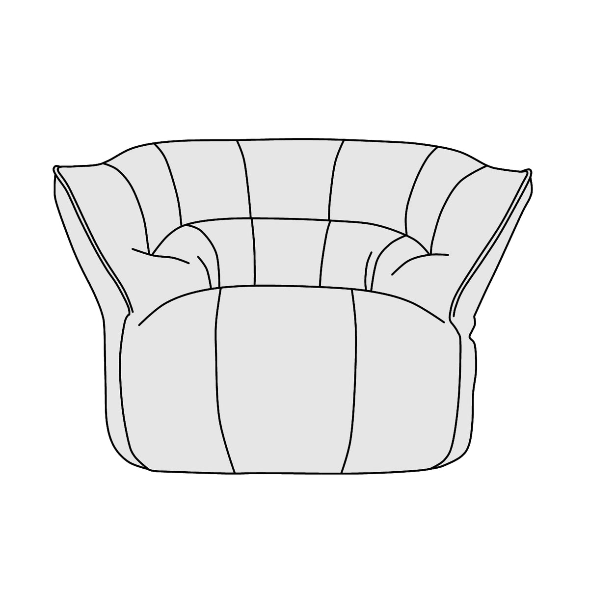 ligne roset（リーン・ロゼ）ROSETBrigantin（ロゼブリガンタン） 1P 