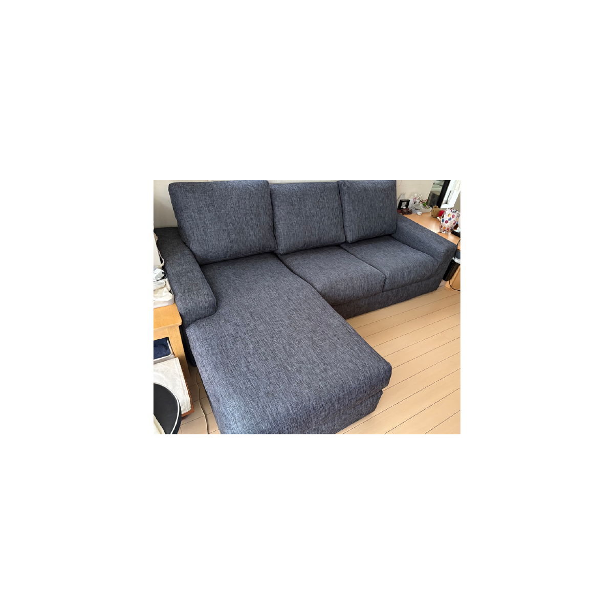 カバーセット ソファ本体カバー×1、オットマン本体カバー×1、背あてクッションカバー×3、シートクッションカバー×3 CIF0071