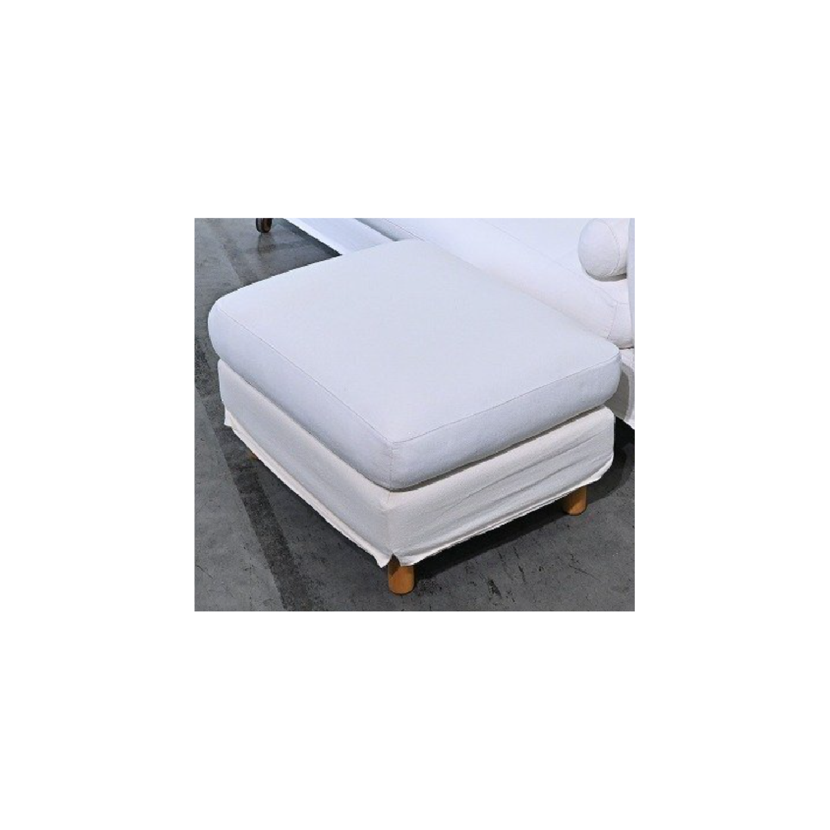 カバーセット オットマン本体カバー×1、シートクッションカバー×1 CIF0125