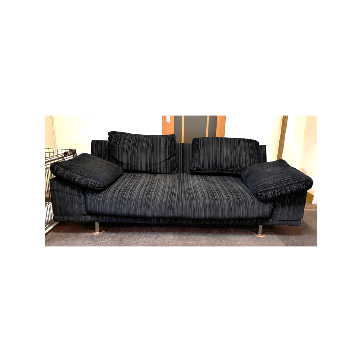 ソファ本体カバー×1、背あてクッションカバー×2、肘あてクッションカバー×2、シートクッションカバー×1 CIF0362