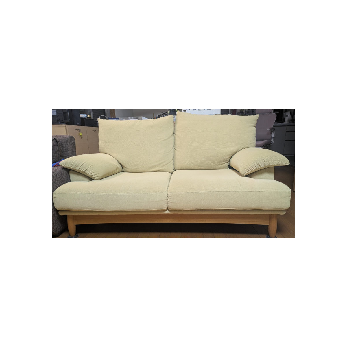 背あてクッションカバー×2、肘掛クッションカバー×2、L型シートクッションカバー×2 合計6点 CIF0509