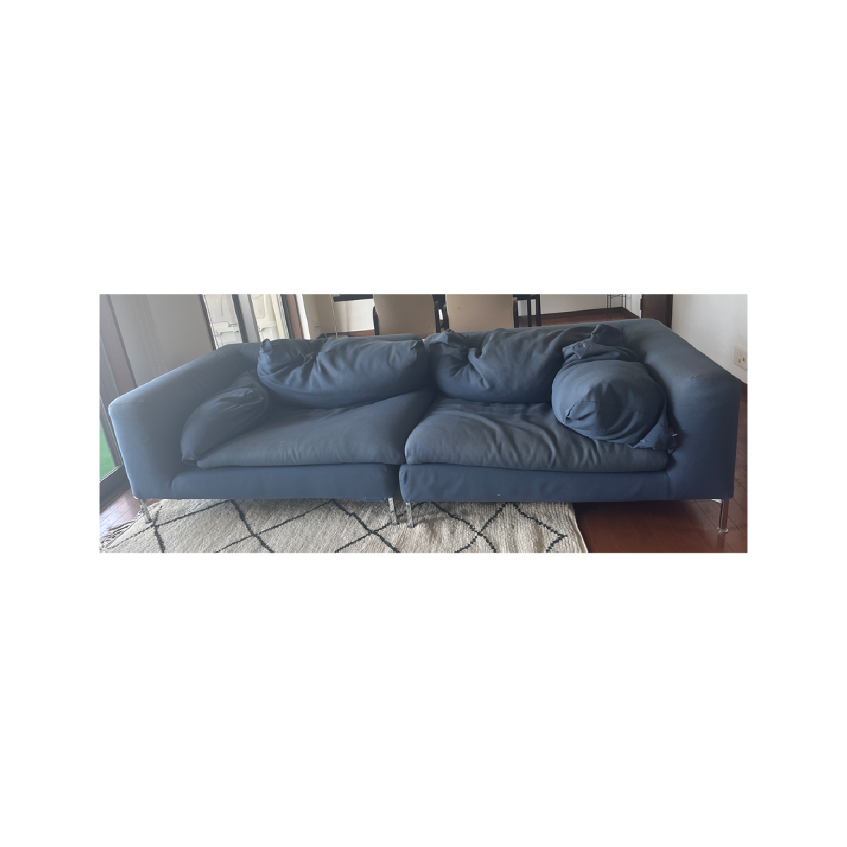 片肘ソファ本体カバー×2、背あてクッションカバー×2、肘掛クッションカバー×2、シートクッションカバー×2 合計8点 CIF0613