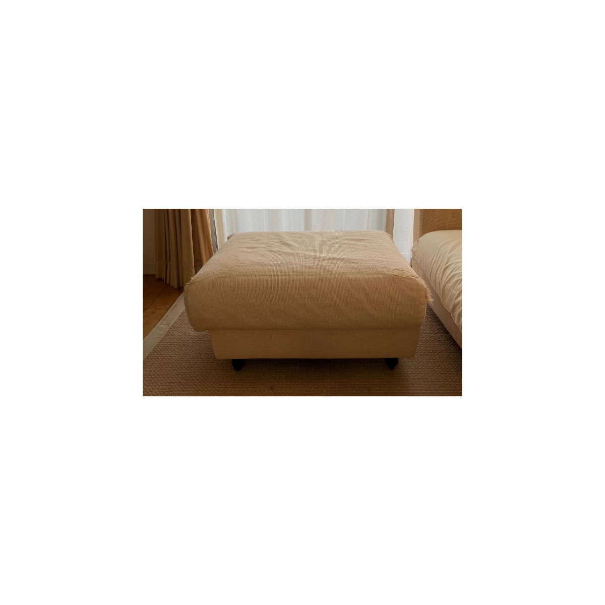 オットマン本体カバー×1、シートクッションカバー×1 合計2点 CIF0617
