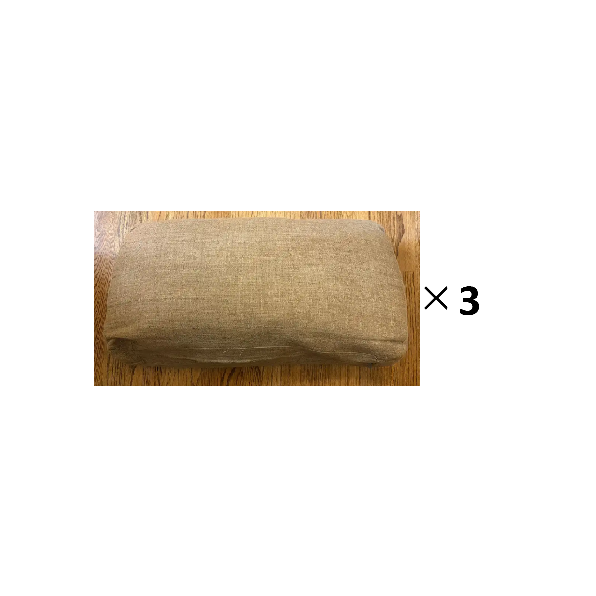 背あてクッションカバー×3 合計3点 CIF0598