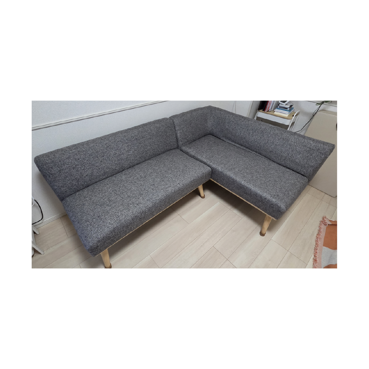 アームレスソファ本体カバー×1、片肘ソファ本体カバー×1 合計2点 CIF0694