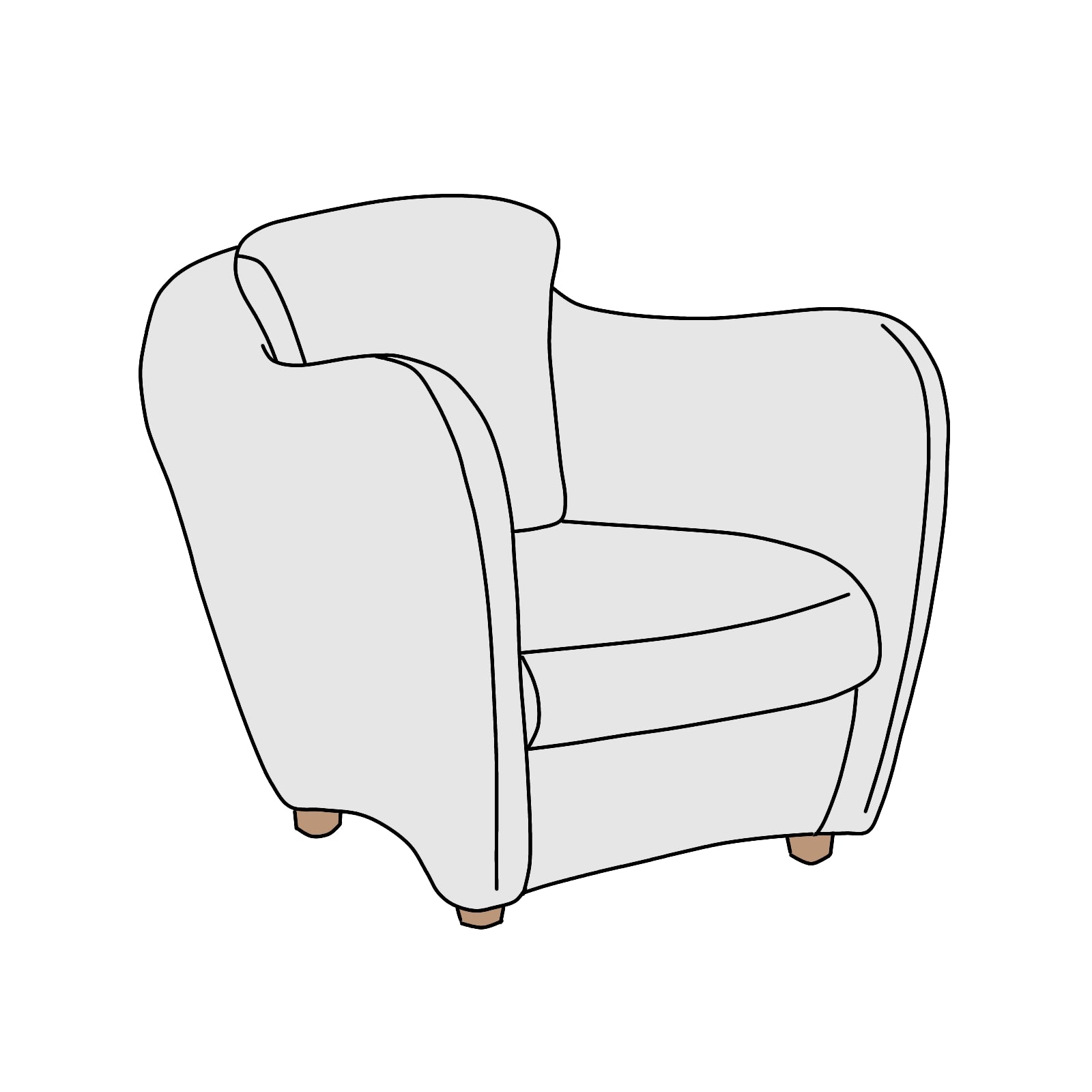 IDEE(イデー)MINI MILLER SOFA(ミニミラー ソファ)1P 横幅約60cm