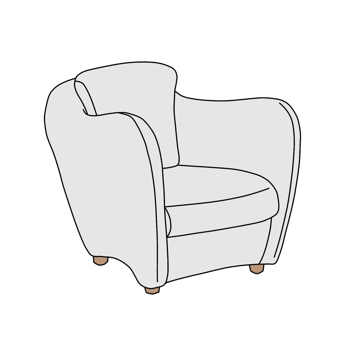 IDEE（イデー）MINI MILLER SOFA（ミニミラー ソファ）1P 横幅約60cm