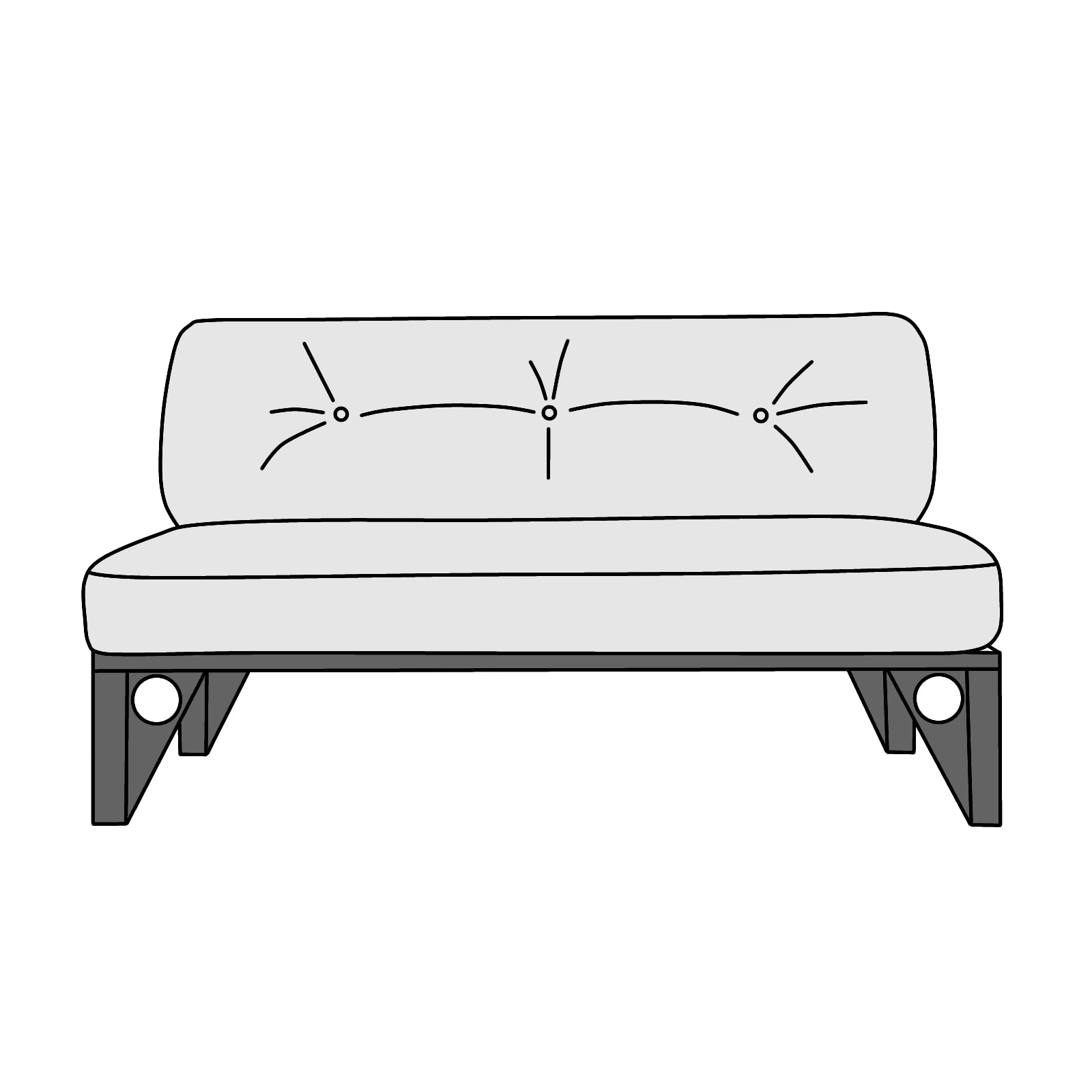 JOURNAL STANDARD FURNITURE(ジャーナルスタンダードファニチャー)DERUSSY SOFA (デルシーソファ)横幅約130cm