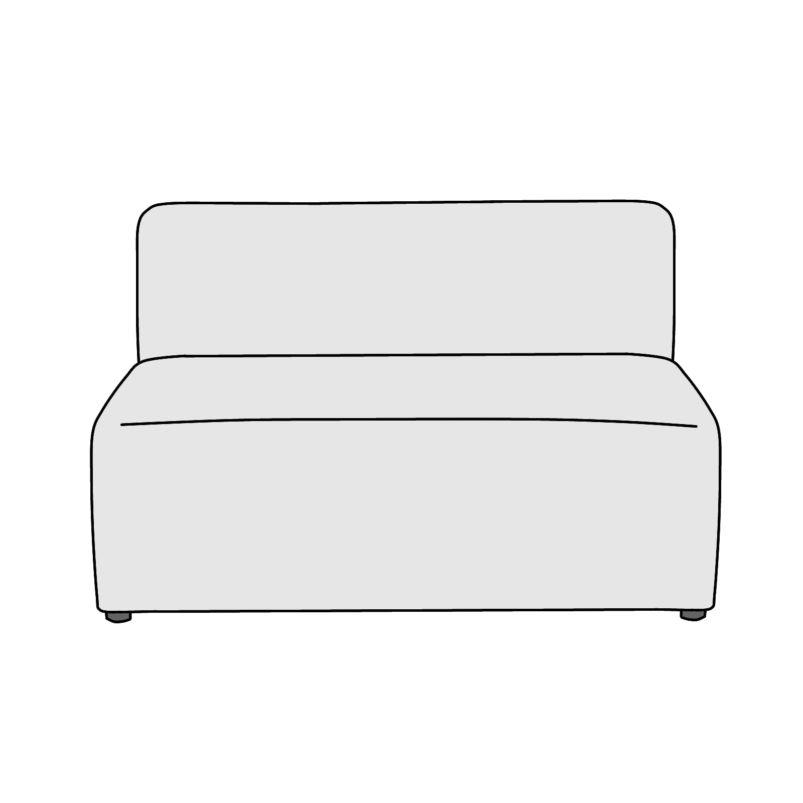 KARE(カレ)Infinity(インフィニティ)2-seater 横幅約120cm