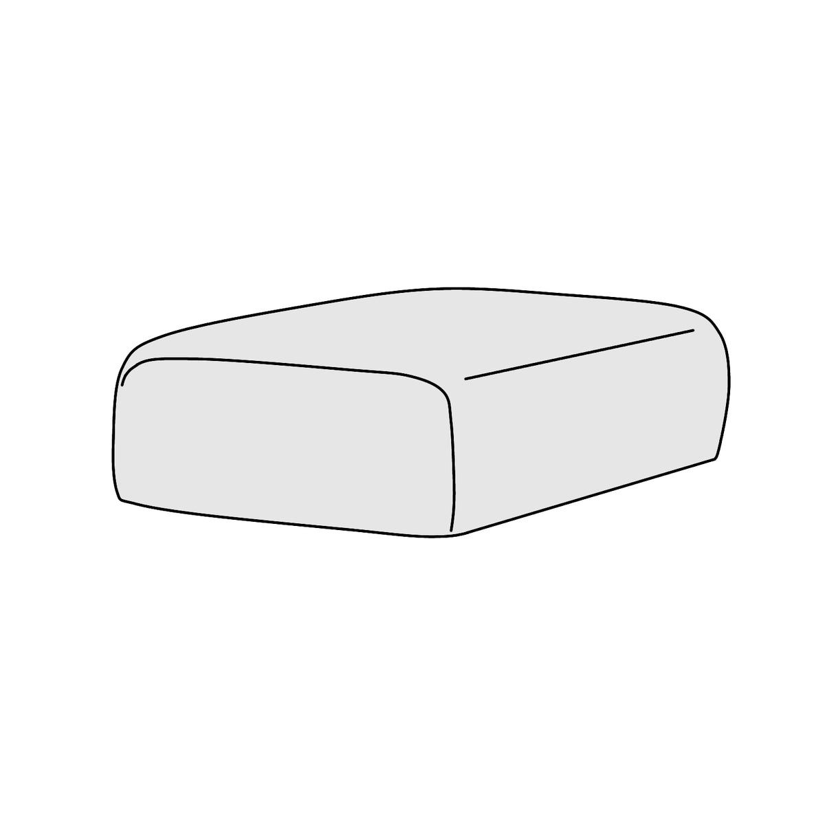 FLANNEL SOFA（フランネルソファ）PIVO（ピヴォ）肘クッション 横幅約28cm