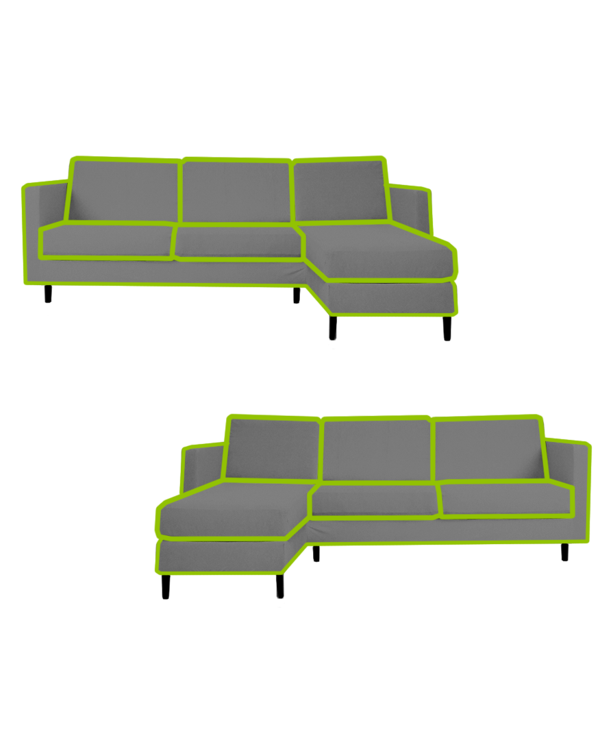 カウチソファ 本体+背あてクッション×3+シートクッション×3 PL1M3C3Z