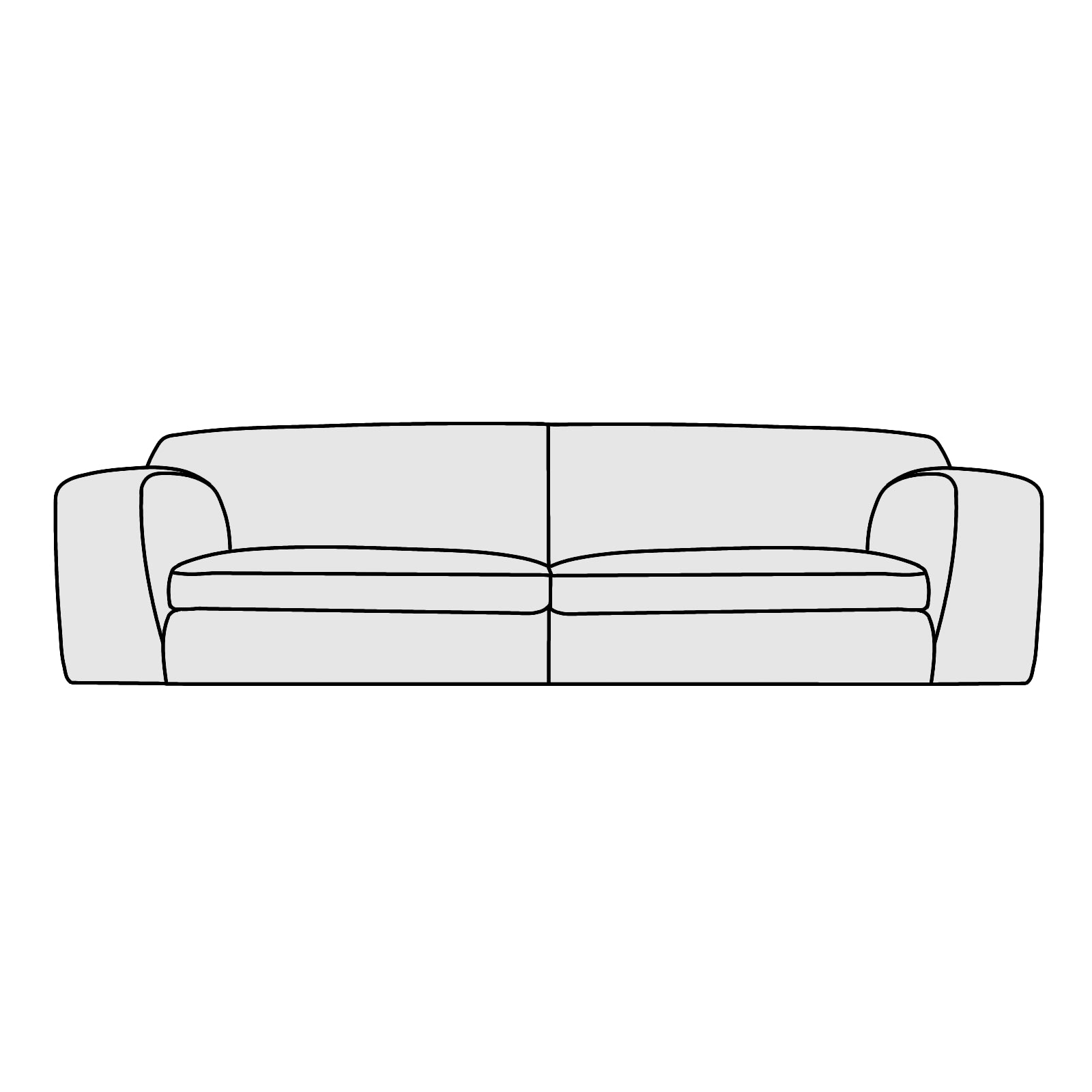 arflex（アルフレックス）VOTA（ヴォタ）ソファ 横幅約244cm