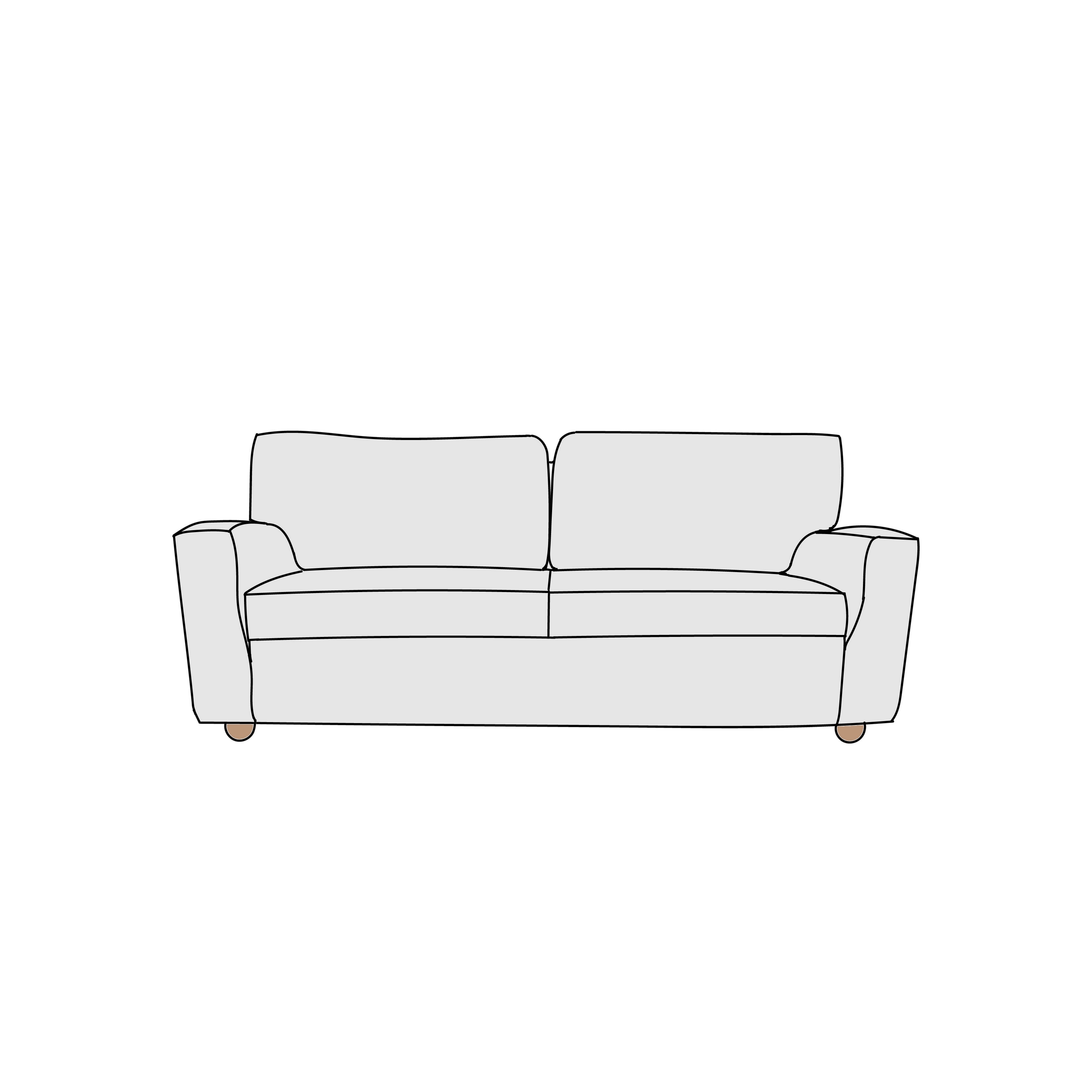 eilersen(アイラーセン)BIG CARLTON SOFA(ビッグカールトンソファ)横幅約196㎝