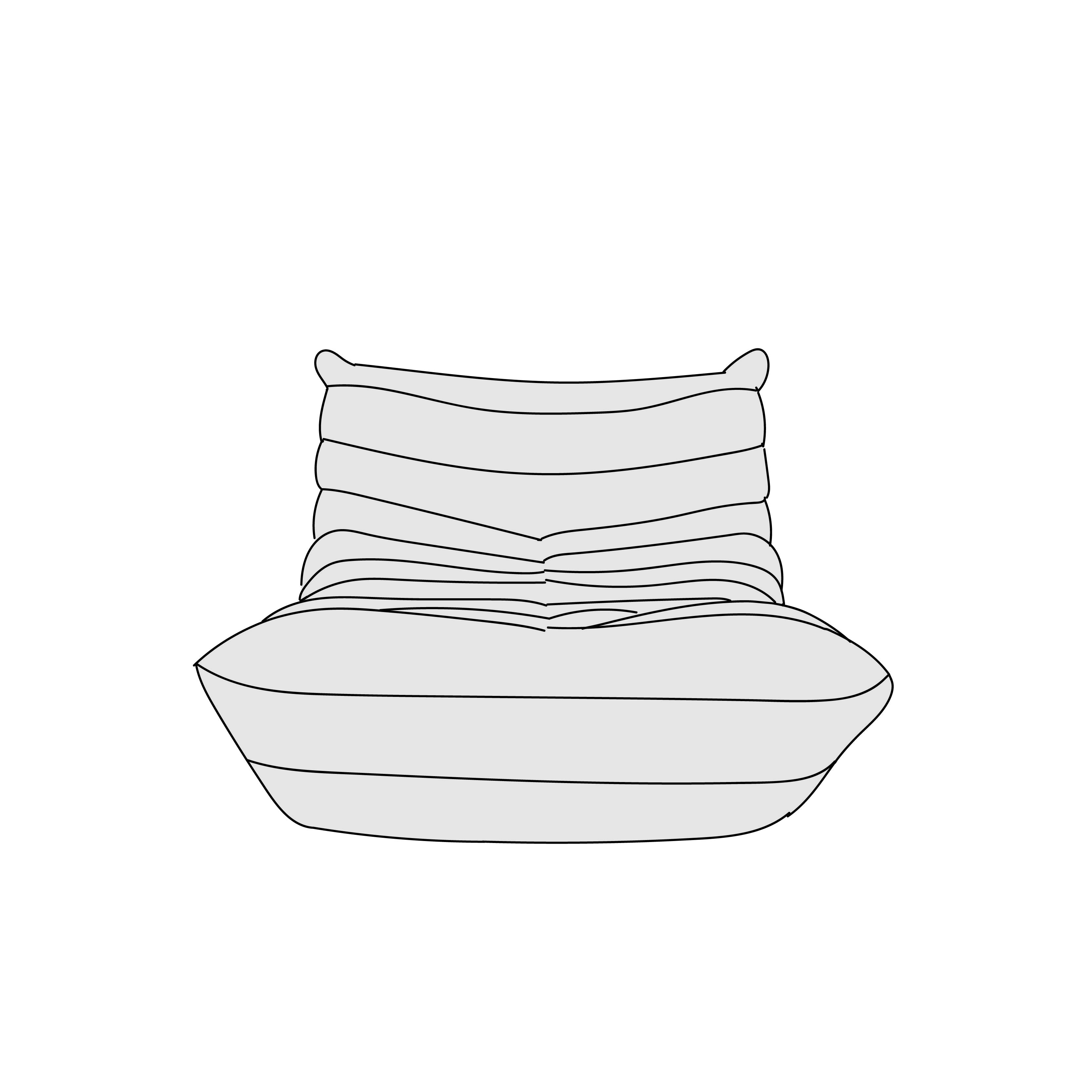 ligne roset(リーン・ロゼ)ROSETTogo(ロゼトーゴ)1P 横幅約87cm