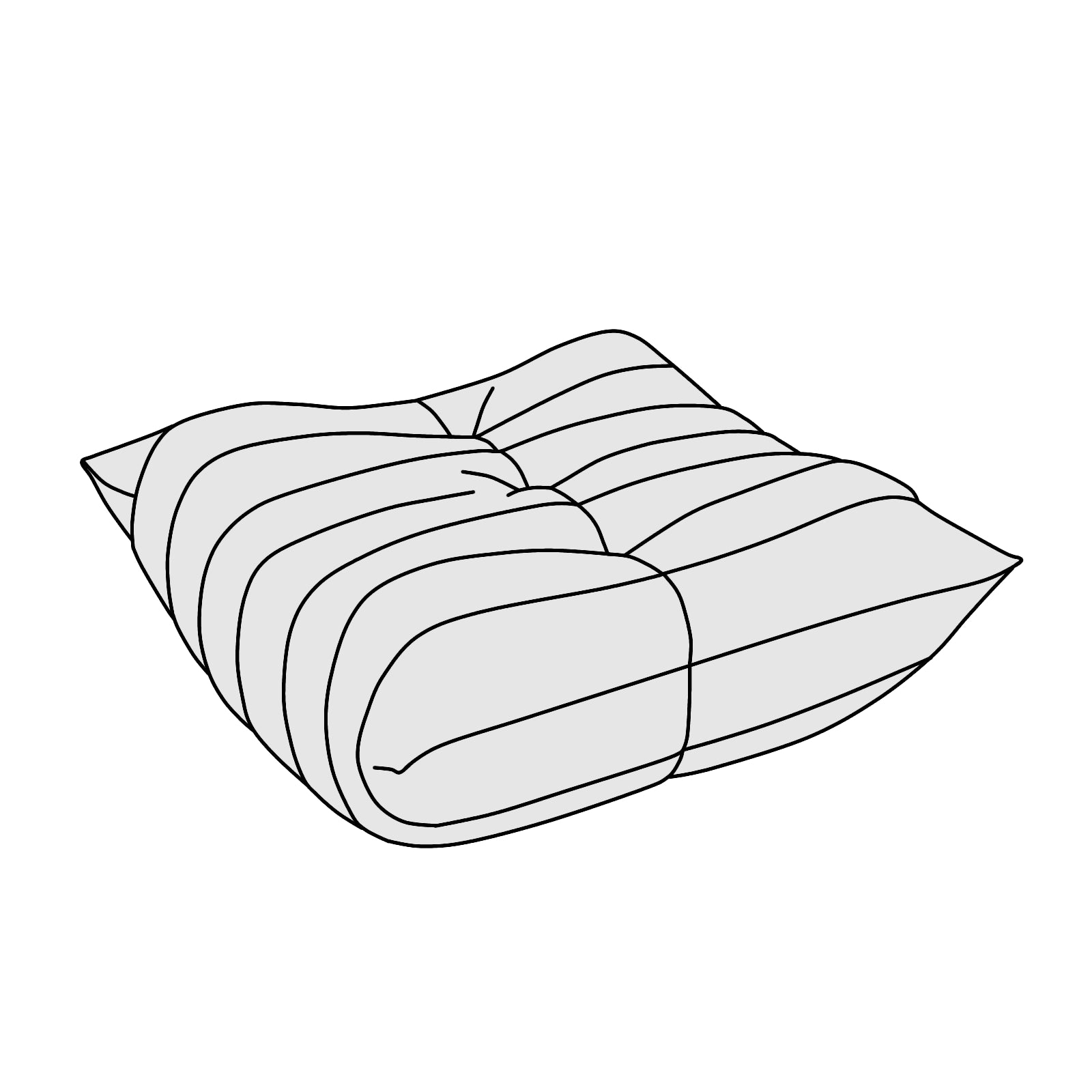 ligne roset(リーン・ロゼ)ROSETTogo(ロゼトーゴ)パフ(オットマン)横幅約87cm