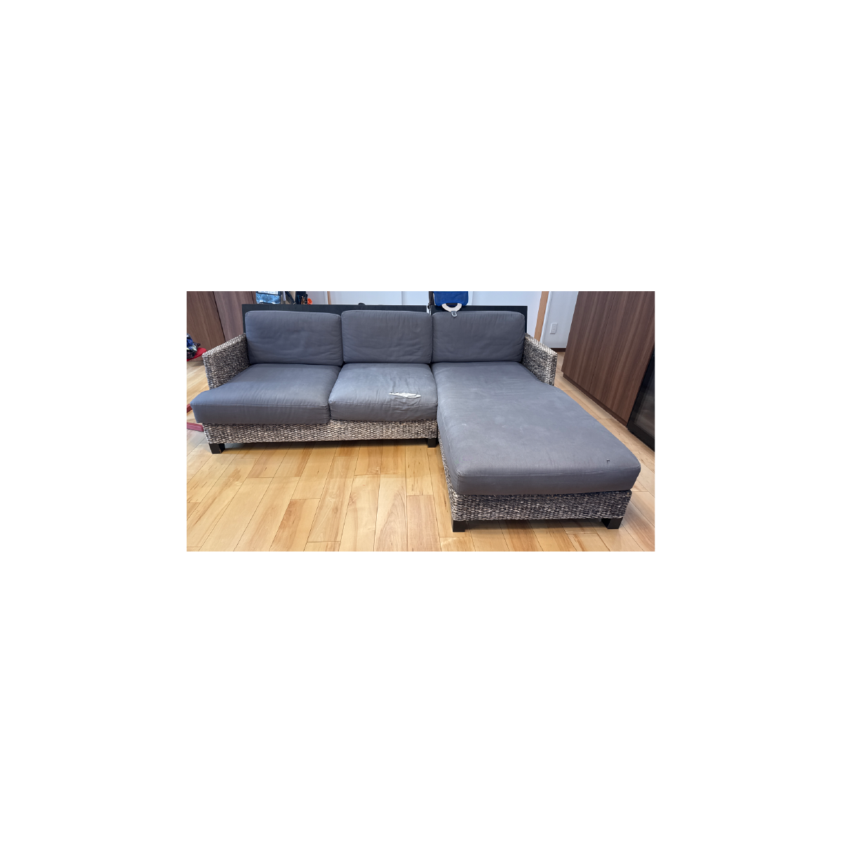 カバーセット　背あてクッションカバー×3、L型シートクッションカバー×1、シートクッションカバー×1、長シートクッションカバー×1　　CIF0017