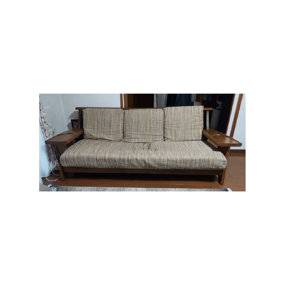 カバーセット　背あてクッションカバー×3、長シートクッションカバー×1　CIF0130