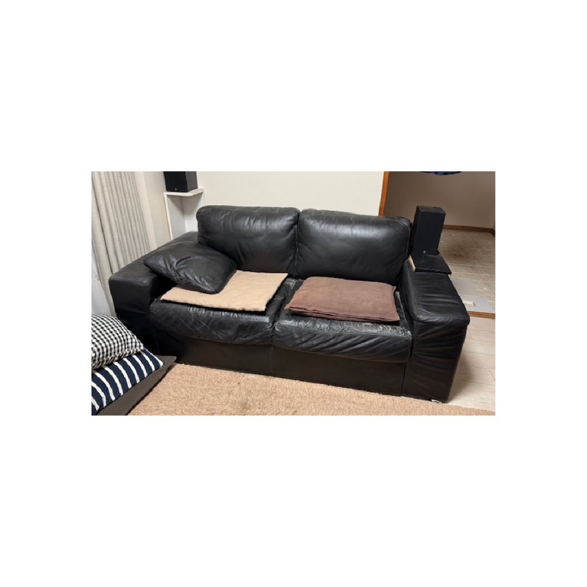 カバーセット　ソファ本体カバー×1、肘掛クッションカバー×1　CIF0184