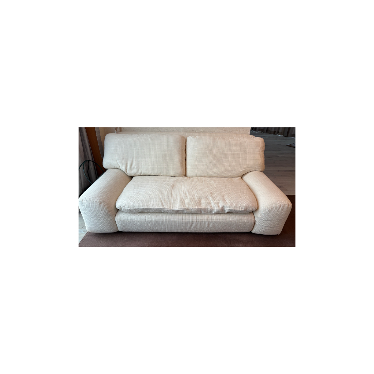 ソファ本体カバー×1、背あてクッションカバー×2、シートクッションカバー×1　合計4点　CIF0624