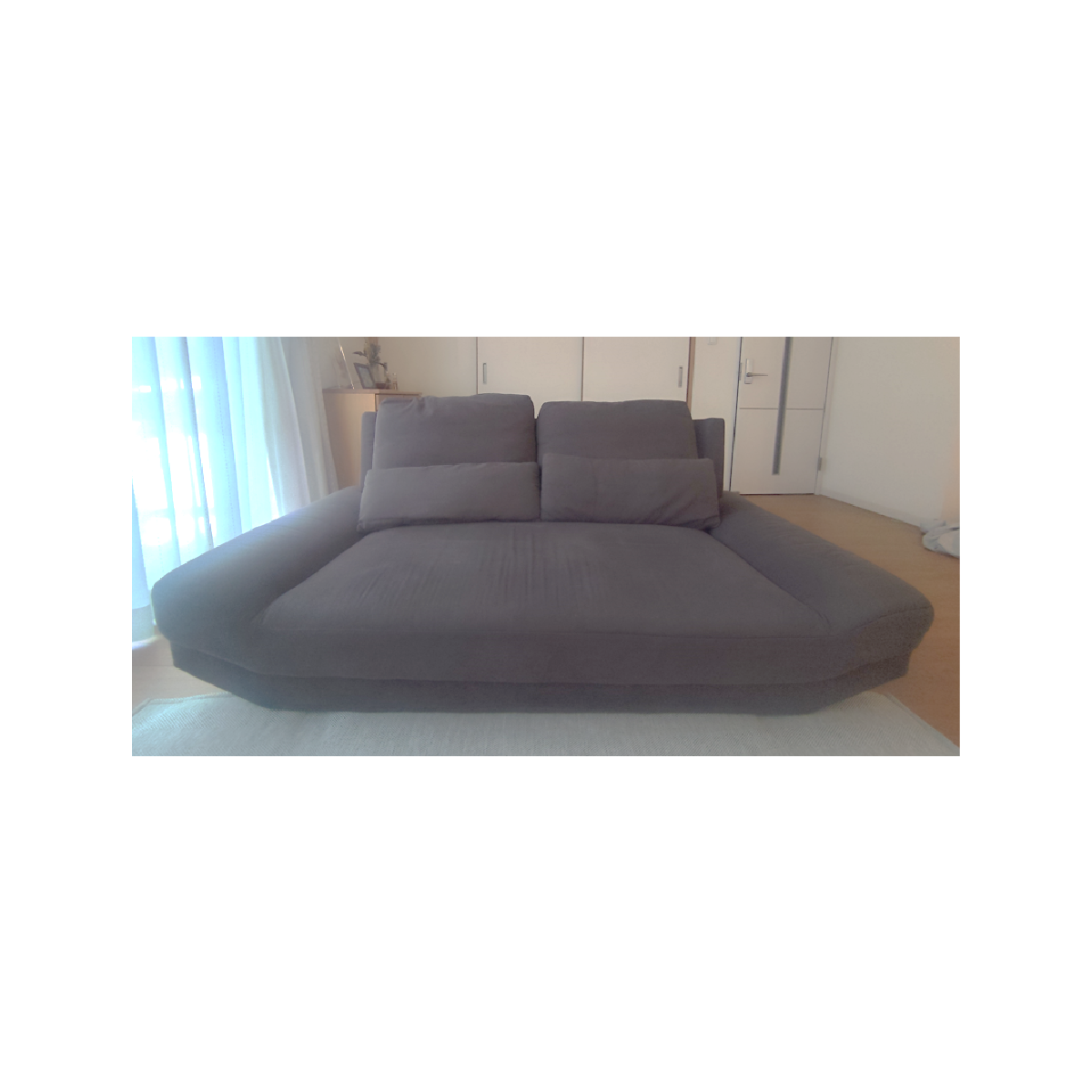ソファ本体カバー×1、背あてクッションカバー×2、腰当クッションカバー×2　合計5点　CIF0673