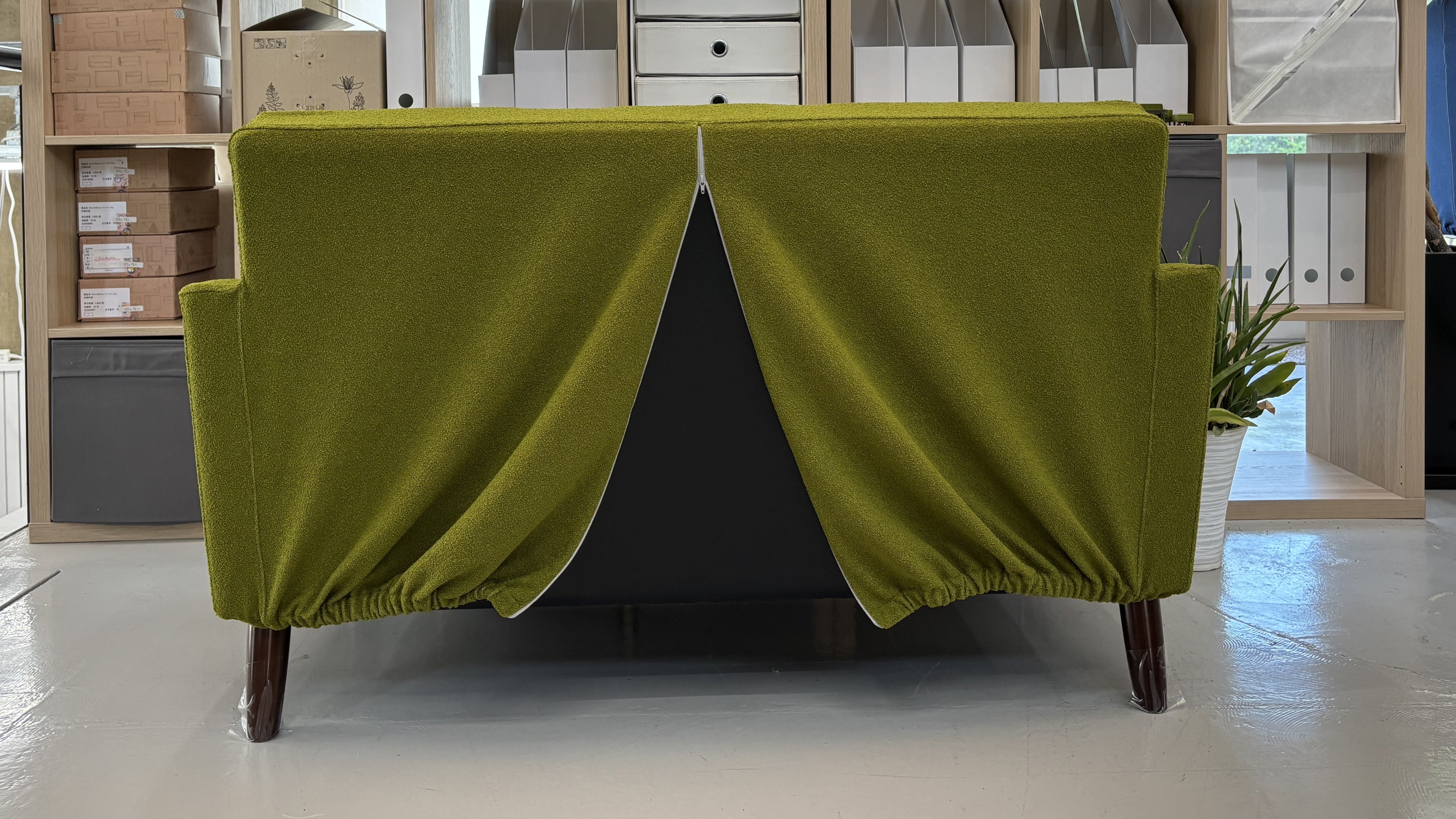 カリモク家具 カリモク60 ロビーチェア 2シーター 横幅約124cm