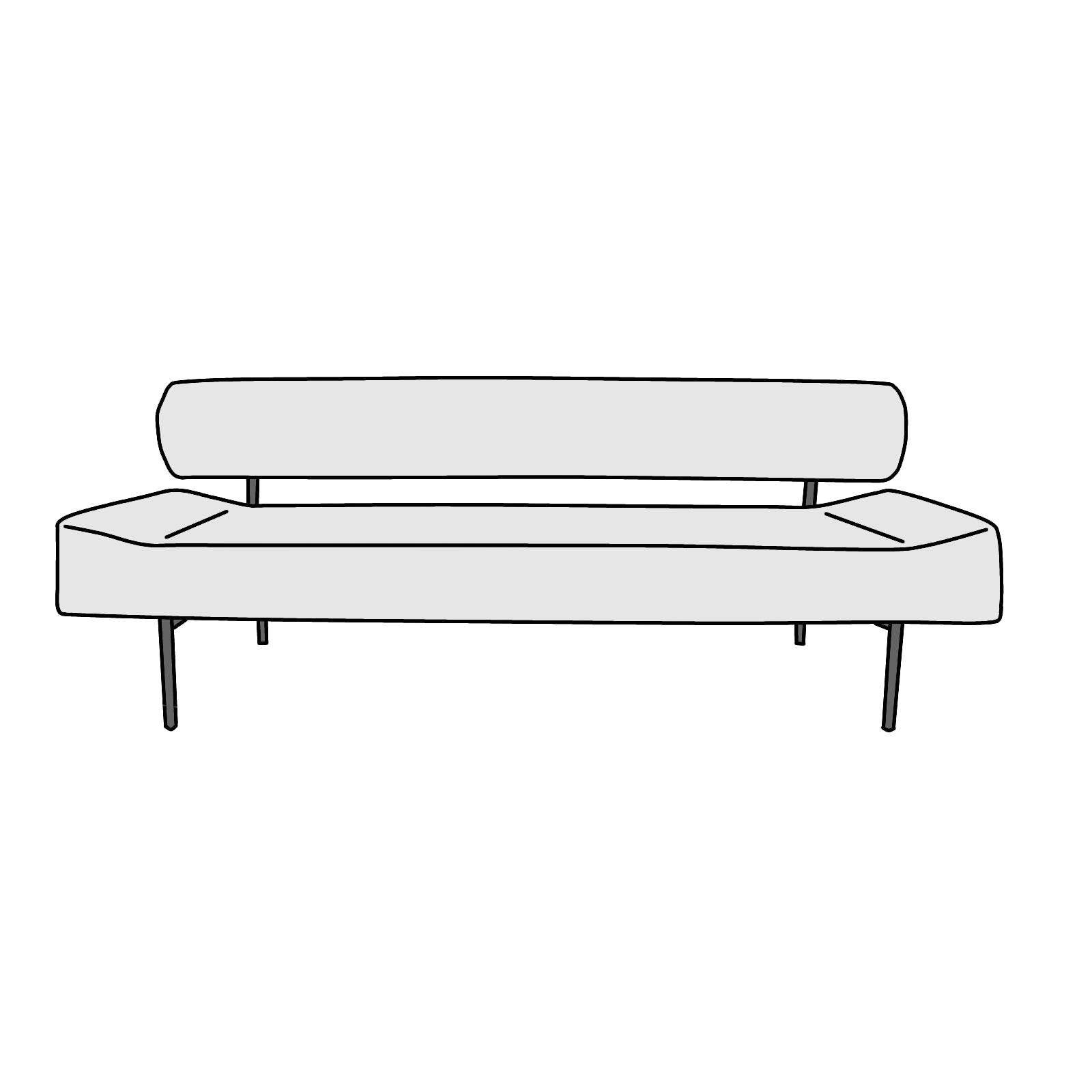 IDEE（イデー）DIVANCO SOFA Round （ディヴァンコ ソファ ラウンド）横幅約180cm