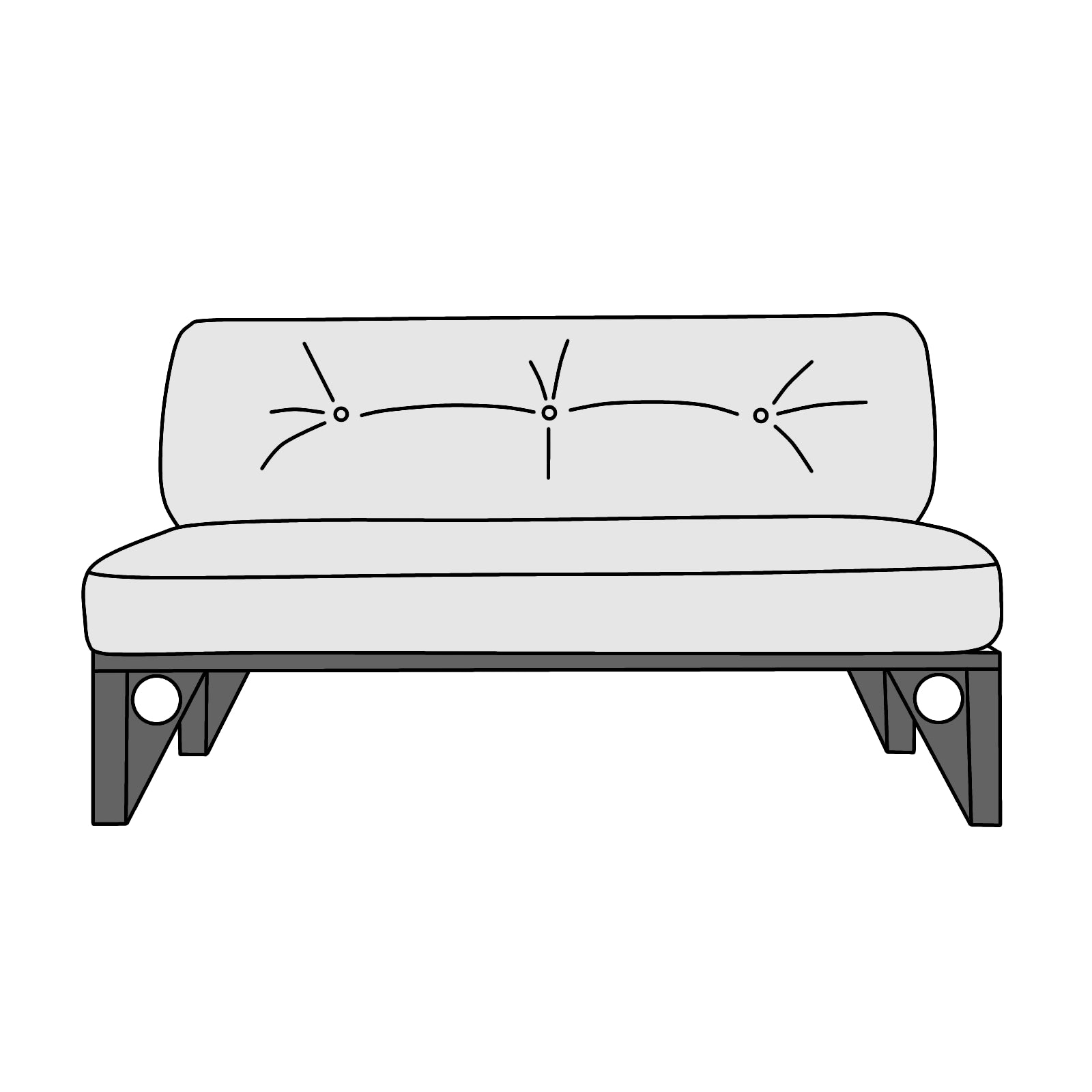 JOURNAL STANDARD FURNITURE（ジャーナルスタンダードファニチャー）DERUSSY SOFA （デルシーソファ）横幅約130cm