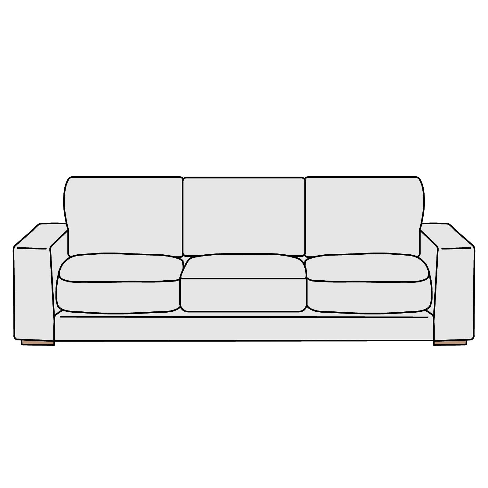JOURNAL STANDARD FURNITURE（ジャーナルスタンダードファニチャー）FRANKLIN SOFA　3P（フランクリン ソファ3P）横幅約210cm
